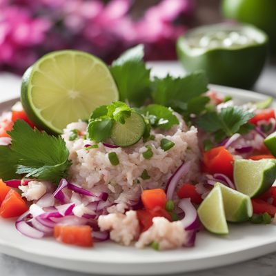 Polynesian Coconut Lime Ceviche