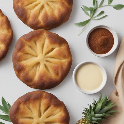 Potato Bread Farl with a Wallis and Futuna Twist