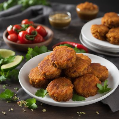 Puerto Rican Plantain Fritters with Meat Filling