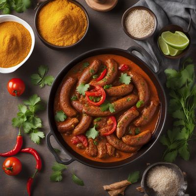 Punjabi-style Spiced Sausage Curry