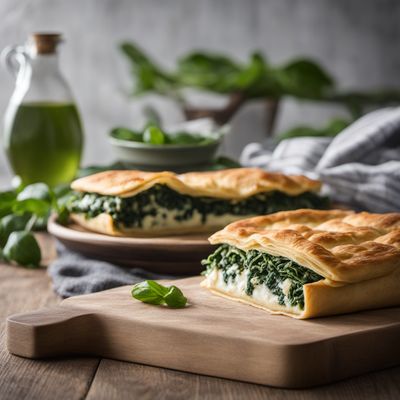 Pupinova Pita - Serbian Spinach and Cheese Pie