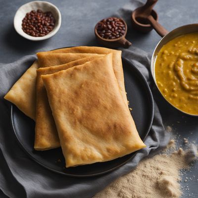 Puran Poli - Sweet Lentil Stuffed Flatbread