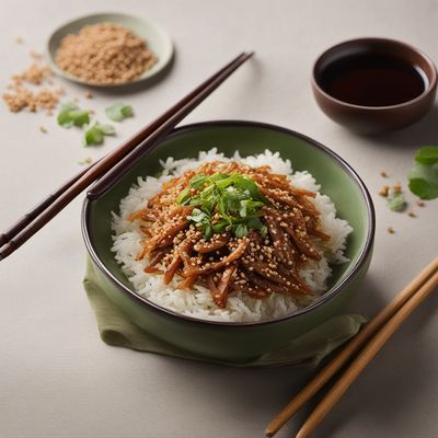 Qiang Huang Gua with Sesame Dressing