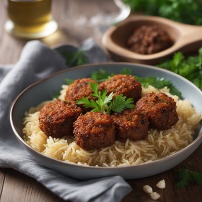 Qifqi - Albanian Rice Balls