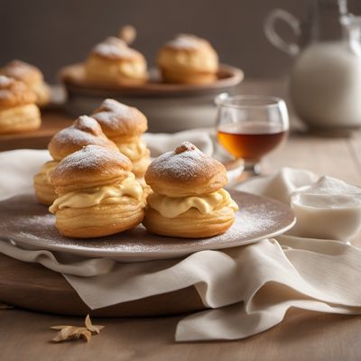 Quebecois Maple Cream Puffs