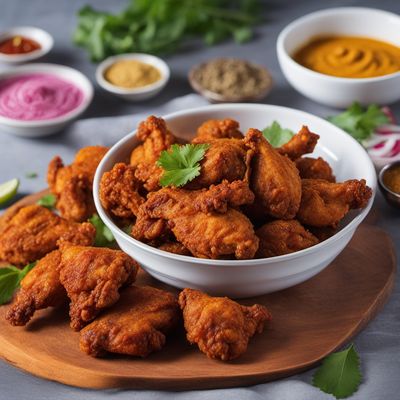 Rajasthani Spicy Fried Chicken