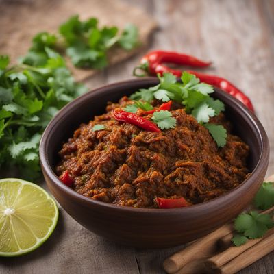 Rajasthani-style Estofado de Carne de Lidia