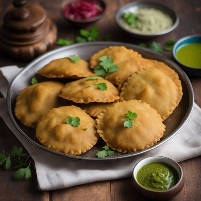 Rajasthani-style Stuffed Puri