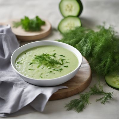 Refreshing Cucumber and Yogurt Soup