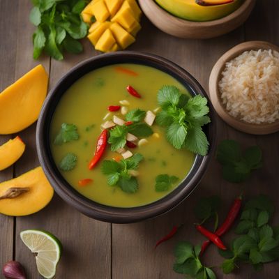 Refreshing Guinean Cold Soup