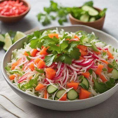 Refreshing Mariana Islands Dongchimi Salad