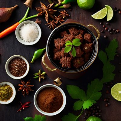 Korean-style Beef Rendang