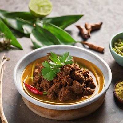 Molecular Gastronomy Rendang