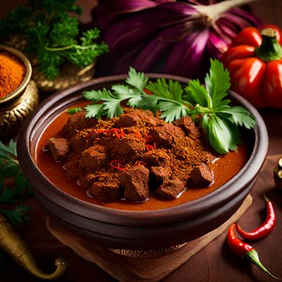 Moroccan-style Rendang