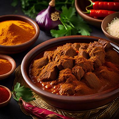 Moroccan-style Rendang