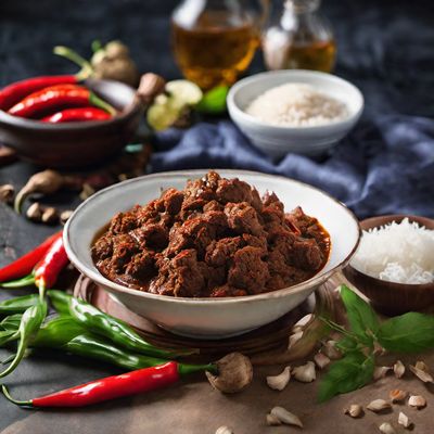 Sichuan-style Spicy Beef Rendang