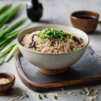 Japanese-style Mushroom Risotto