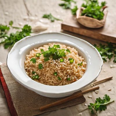 Korean-Style Kimchi Risotto