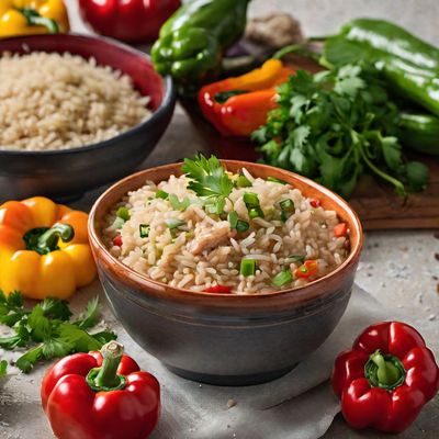 Puerto Rican Style Risotto