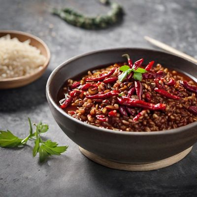 Sichuan-style Spicy Risotto