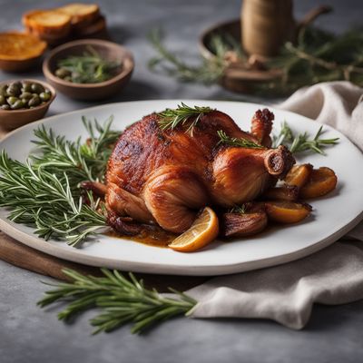 Roasted Crispy Cochinillo with Garlic and Rosemary