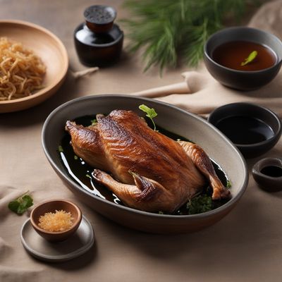 Roasted Duck with Ainu Flavors