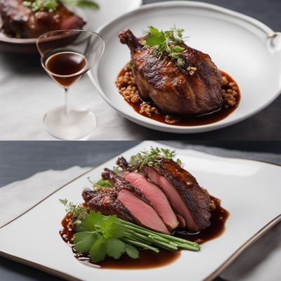 Roasted Squab with Five-Spice Glaze