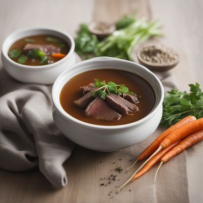 Rocky Mountain Slow-Cooked Bison Soup