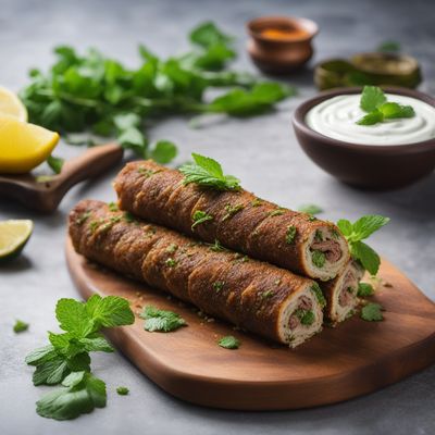 Romani-style Lamb Seekh Roll