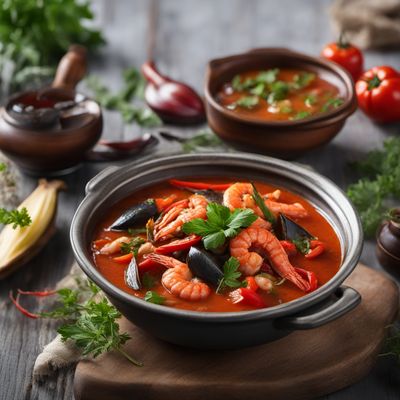 Romani-style Spicy Seafood Stew