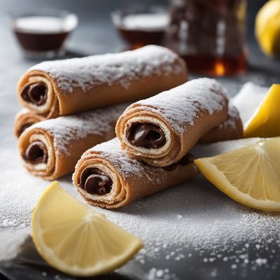 Romanian-inspired Cannoli