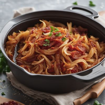 Romanian-style Braised Cabbage