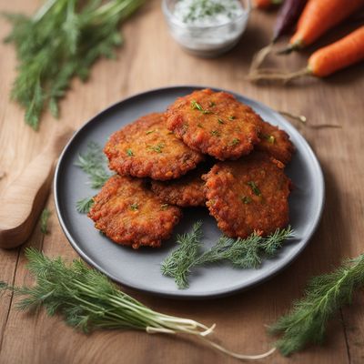 Romanian-style Carrot Fritters