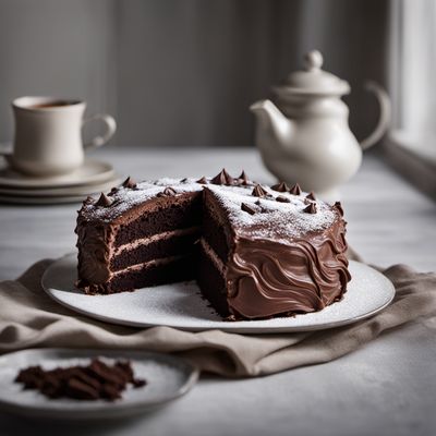 Ruske Kape - Slovenian Chocolate Meringue Cake