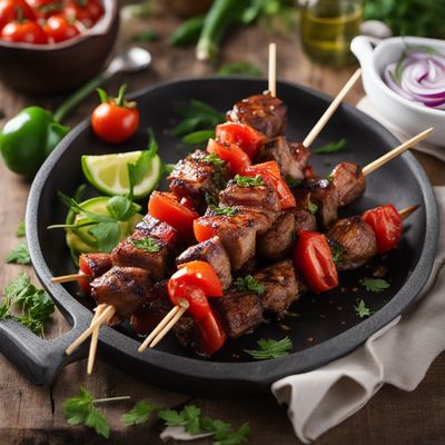 Russian-inspired Grilled Meat Skewers