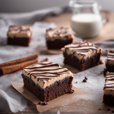 Sabahan Coconut Cheesecake Brownies