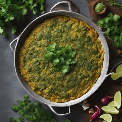 Sabzi Kuku - Iranian Herb Frittata