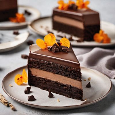 Korean-inspired Sachertorte