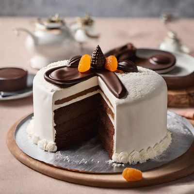 Korean-inspired Sachertorte