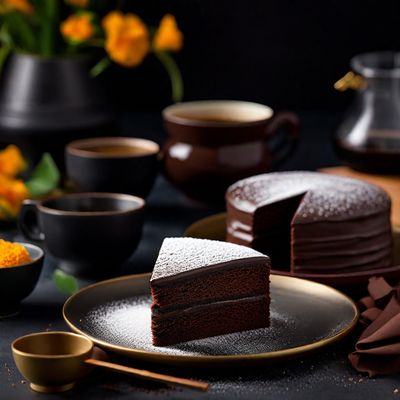 Taiwanese-style Sachertorte