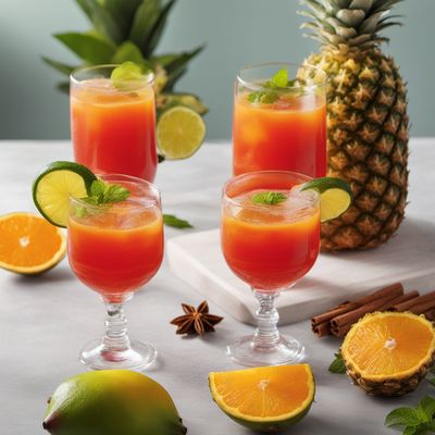 Saint Lucian Spiced Fruit Punch