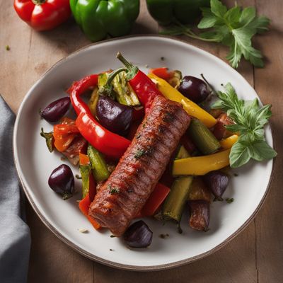 Salsiccia di Calabria with Roasted Vegetables