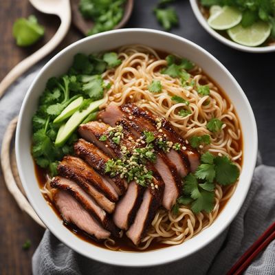 Salvadoran-style Shoyu Ramen