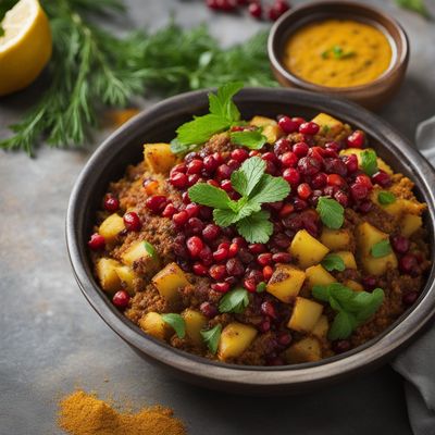 Sami-Inspired Arctic Chaat