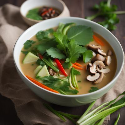 Samlor Kako - Cambodian Coconut Soup