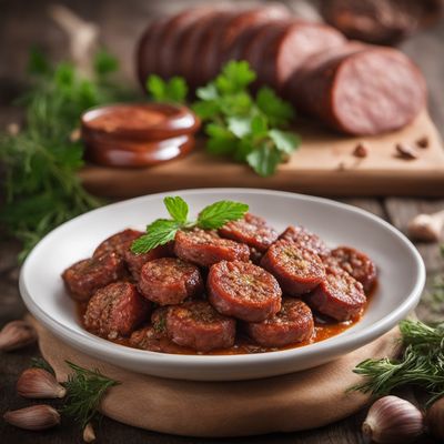 Samoborska češnofka - Croatian Garlic Sausage