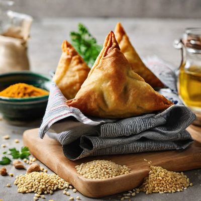 Chinese-style Vegetable Samosa