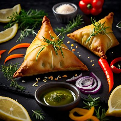 French-inspired Samosa