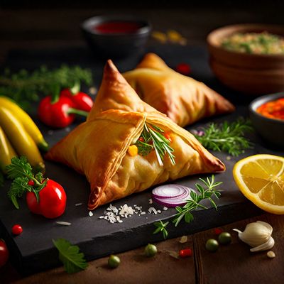 French-inspired Samosa