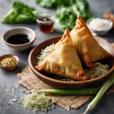 Korean-style Samosa